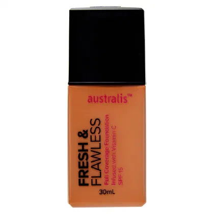 Fresh and Flawless Full Coverage Foundation - Golden Tan