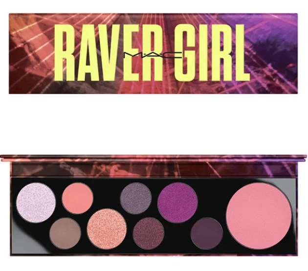 MAC Raver Girls Eyeshadow & Highlighter Palette